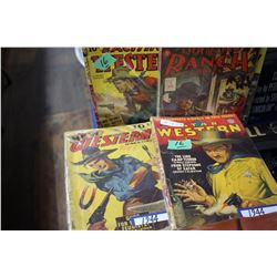 8 Old Star Western Magazines (10 cents) dating back to 1944