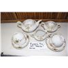 Image 1 : 11 pc. Meito China Tea Set - Hand Painted