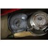Image 1 : Rolling Pin; Kettle & 2 Pcs of Enamelware