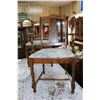 Image 2 : 1938 Dining Room Suite - China Cabinet; Sideboard; Table w/4 Side Chairs & 2 Captain Chairs (9 pcs)