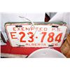 Image 1 : Bundle of License Plates