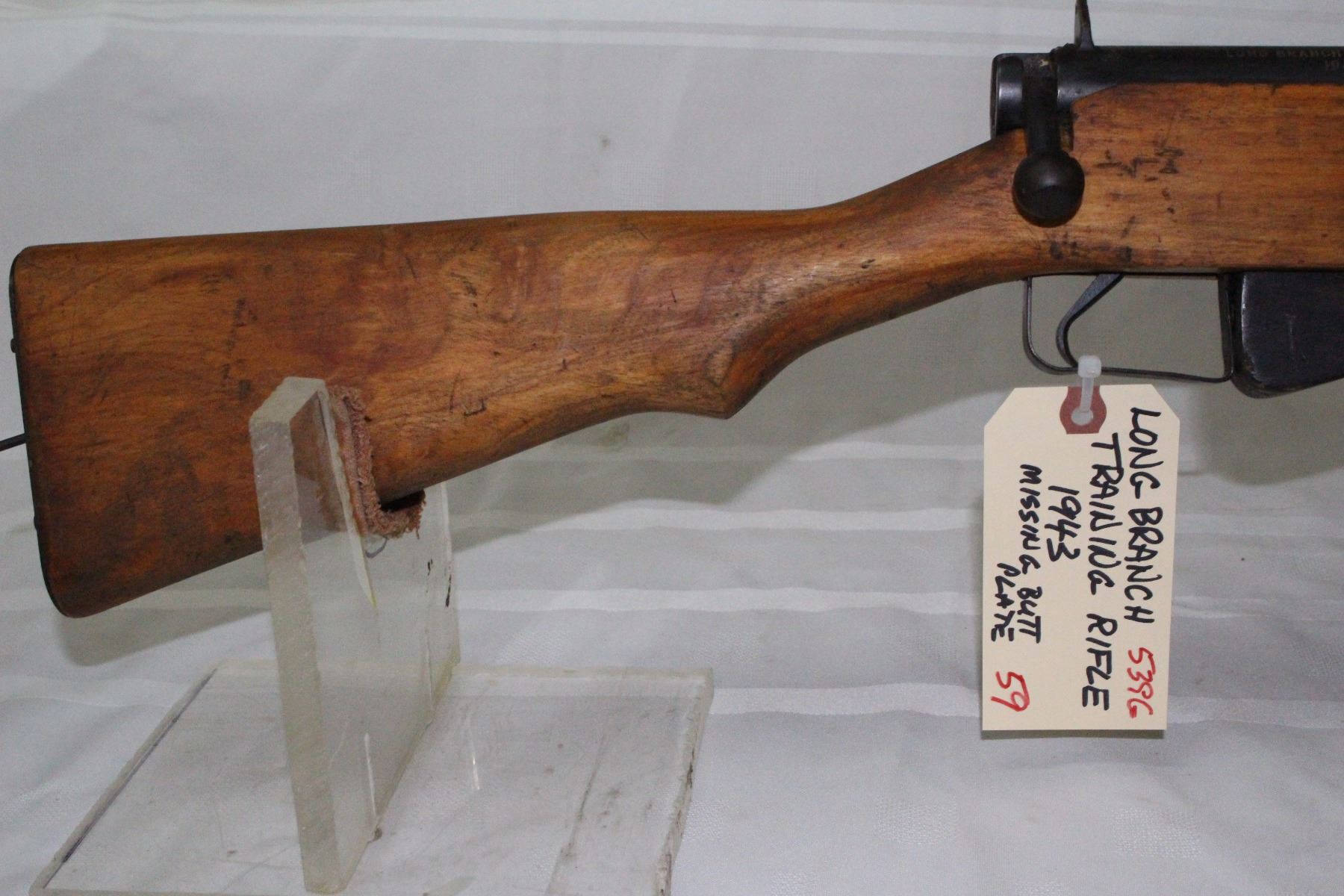 Longbranch; Training Rifle; Full Wood; Model 1943