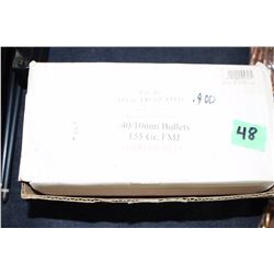 Box of 155 Grain Bullets - 40 Cal.