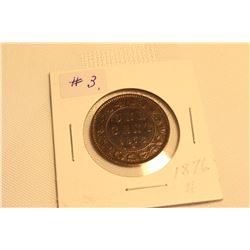 Cdn. Large Penny - 1876