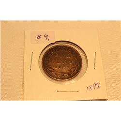 Cdn. Large Penny - 1892