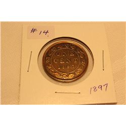 Cdn. Large Penny - 1897