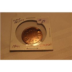 1841 Cdn. Half Penny