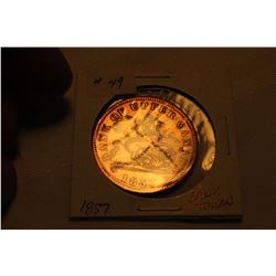 Token - One Penny 1857 - Bank of Upper Canada