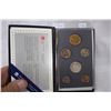 Image 1 : Cdn. Specimen Set - 6 Coins - 1990