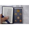 Image 1 : Cdn. Specimen Set - 6 Coins - 1993
