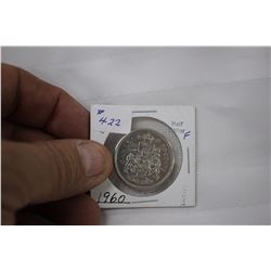 Cdn. Fifty Cent Coin - 1960 - Silver
