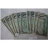 Image 1 : Cdn. Dollar Bills (10) 1954 - Modified