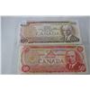 Image 1 : Cdn. 100 and 50 Dolar Bills - 1975 - Crow & Bouey