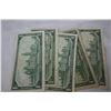 Image 2 : Cdn. Dollar Bills (5) 1967 - Confederation - No Serial Numbers
