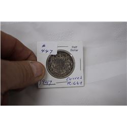 Cdn. Fifty Cent Coin - 1947