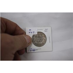 Cdn. Fifty Cent Coin - 1946