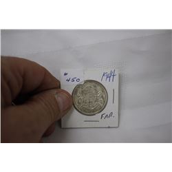 Cdn. Fifty Cent Coin - 1944