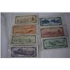 Image 2 : Cdn. 100, 50, 20, 10, 5, 2, 1 (7) Bills - 1954