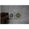 Image 1 : Cdn. Fifty Cent & Dollar Coins (2) 1963, 1963