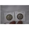 Image 1 : 1943 Cdn. Fifty Cent Coins (2) - Silver