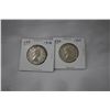 Image 1 : 1956 Cdn. Fifty Cent Coins (2) Silver
