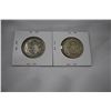 Image 2 : 1956 Cdn. Fifty Cent Coins (2) Silver