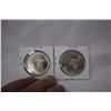 Image 2 : 1867 - 1967 Cdn. Centennial One Dollar Coins (2) - Silver