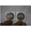 Image 2 : 1963 Cdn. Silver Dollar Coins (2)