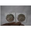 Image 2 : 1963 Cdn. Silver Dollar Coins (2)