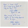 Image 3 : Dave Scott's Apollo 15 Lunar Flown Star Chart