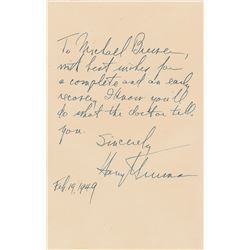 Harry S. Truman