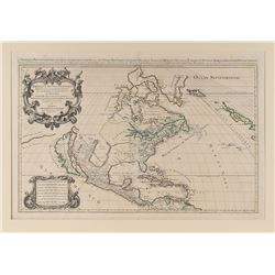 North American Map: 1692
