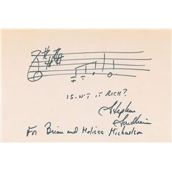 Stephen Sondheim