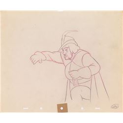 The Huntsman production drawing from Snow White and the Seven Dwarfs