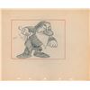 Image 1 : Grumpy production storyboard drawing from Snow White and the Seven Dwarfs