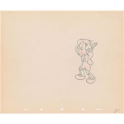 Pinocchio production drawing from Pinocchio