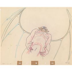 Chernabog production drawing from Fantasia