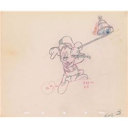 Mickey Mouse production drawing from Tugboat Mickey