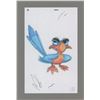 Image 1 : Zazu concept production drawing from The Lion King