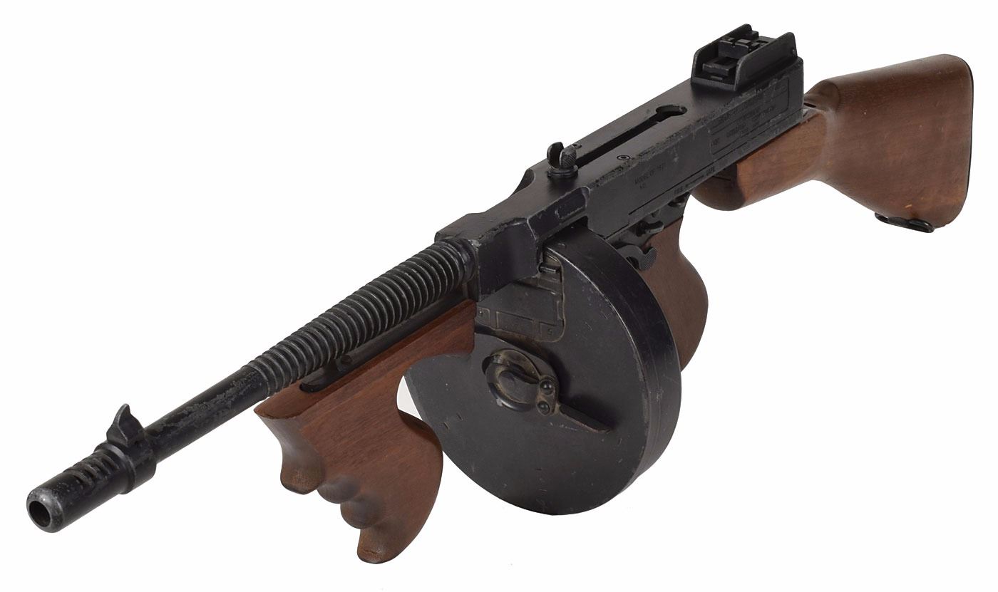 Bonnie and Clyde Prop Machine Gun from the 1967 Movie