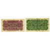 Image 2 : The Agricultural and Industrial Bank of China, 1927, Pair of Issued  Notes