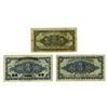 Image 2 : Provincial Bank of Shantung, 1925 Banknote Branch Issue Trio.