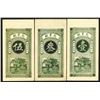 Image 2 : Cong-Shuen-Fu Bank, China Private & Local Banknote Trio.