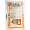 Image 1 : Imperial Chinese Government, Tientsin-Pukow Railway, 1908 Issued Bond