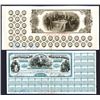 Image 1 : Banco De La Provincia De Buenos Aires - Bono Del Tesoro, 1880 Proof Banknotes.