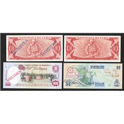 Central Bank of the Bahamas, Banco Nacional de Cuba, Banco Central