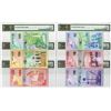 Image 3 : Bermuda Monetary Authority, 2009, Set of 6 Matching Low Serial # Banknotes