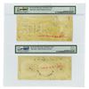 Image 2 : Molson's Bank, 1922 Face and Back Proofs.