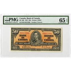 Bank of Canada, 1937 High Grade Banknote.