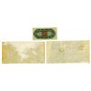 Image 2 : Banco Nacional & Republica de Colombia Correos Nacionales, 1885-1895, Trio of Issued Notes